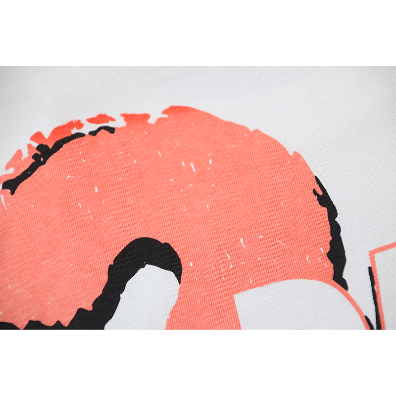 Hellstar Halloween Grill T-Shirt #591 White/Apricot