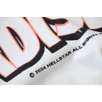 Hellstar Halloween Grill T-Shirt #591 White/Apricot