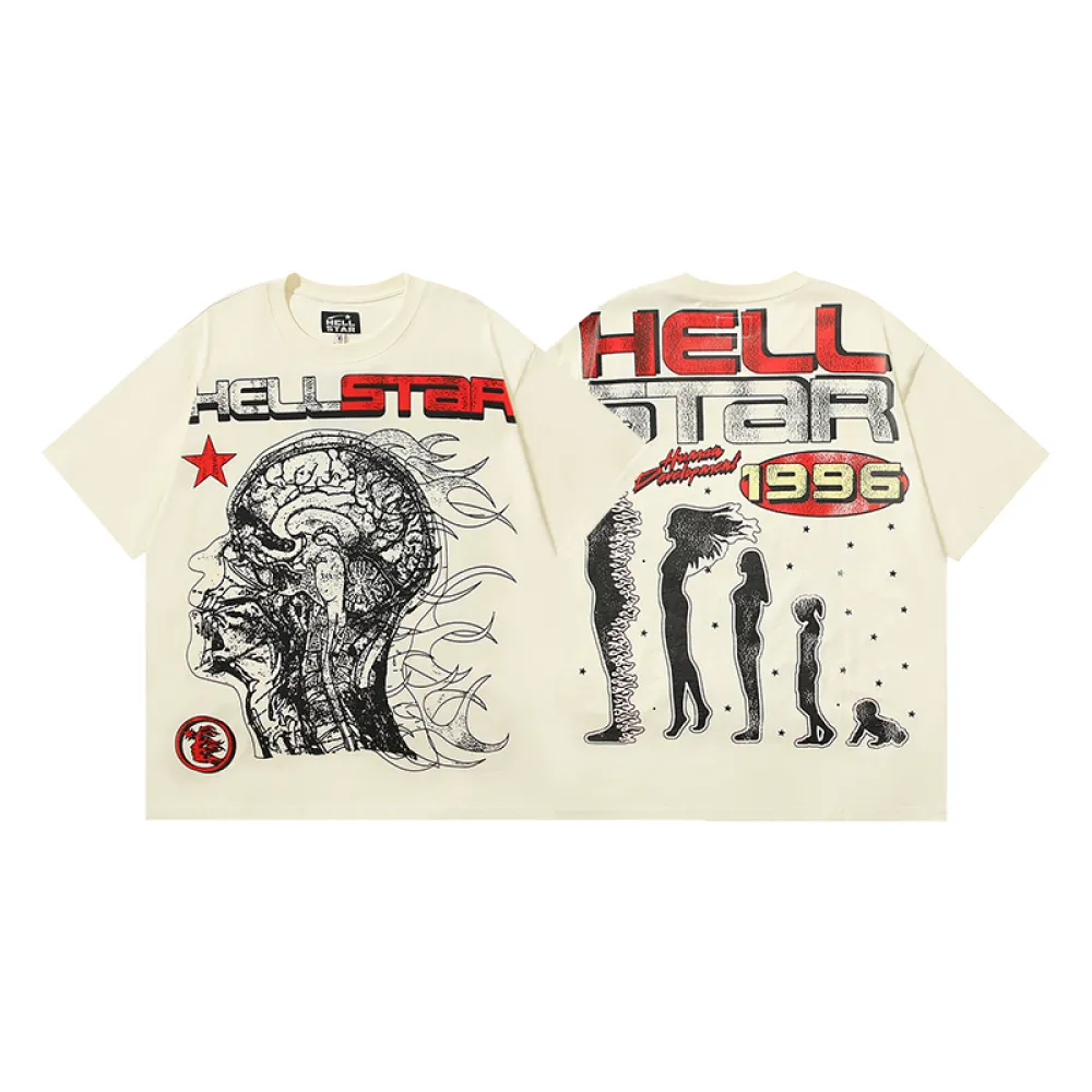 Hellstar Human Development T-Shirt #511 Yellow/Black