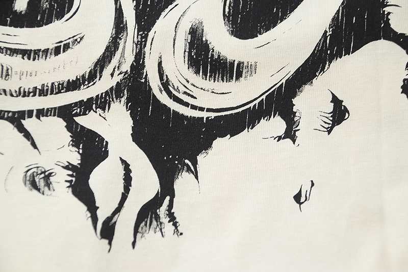 Hellstar Inner Peace T-Shirt #585 White/Apricot