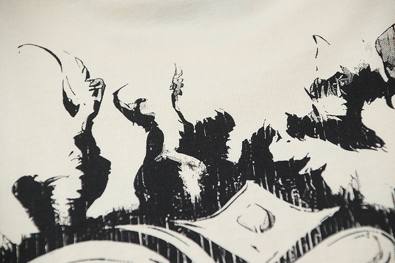 Hellstar Inner Peace T-Shirt #585 White/Apricot