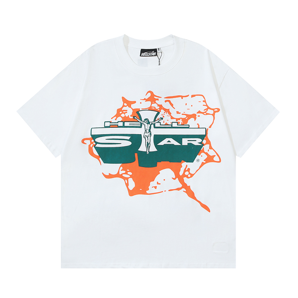 Hellstar Jesus T-Shirt #589 White
