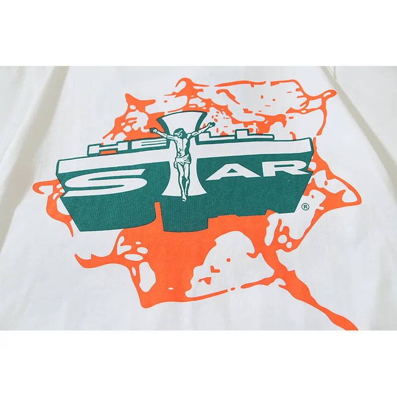 Hellstar Jesus T-Shirt #589 White