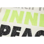 Hellstar Peace T-Shirt #586 White/Apricot