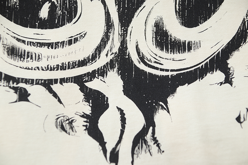 Hellstar Peace T-Shirt #586 White/Apricot