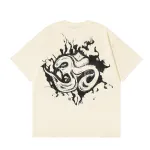 Hellstar Peace T-Shirt #586 White/Apricot