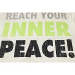 Hellstar Peace T-Shirt #586 White/Apricot