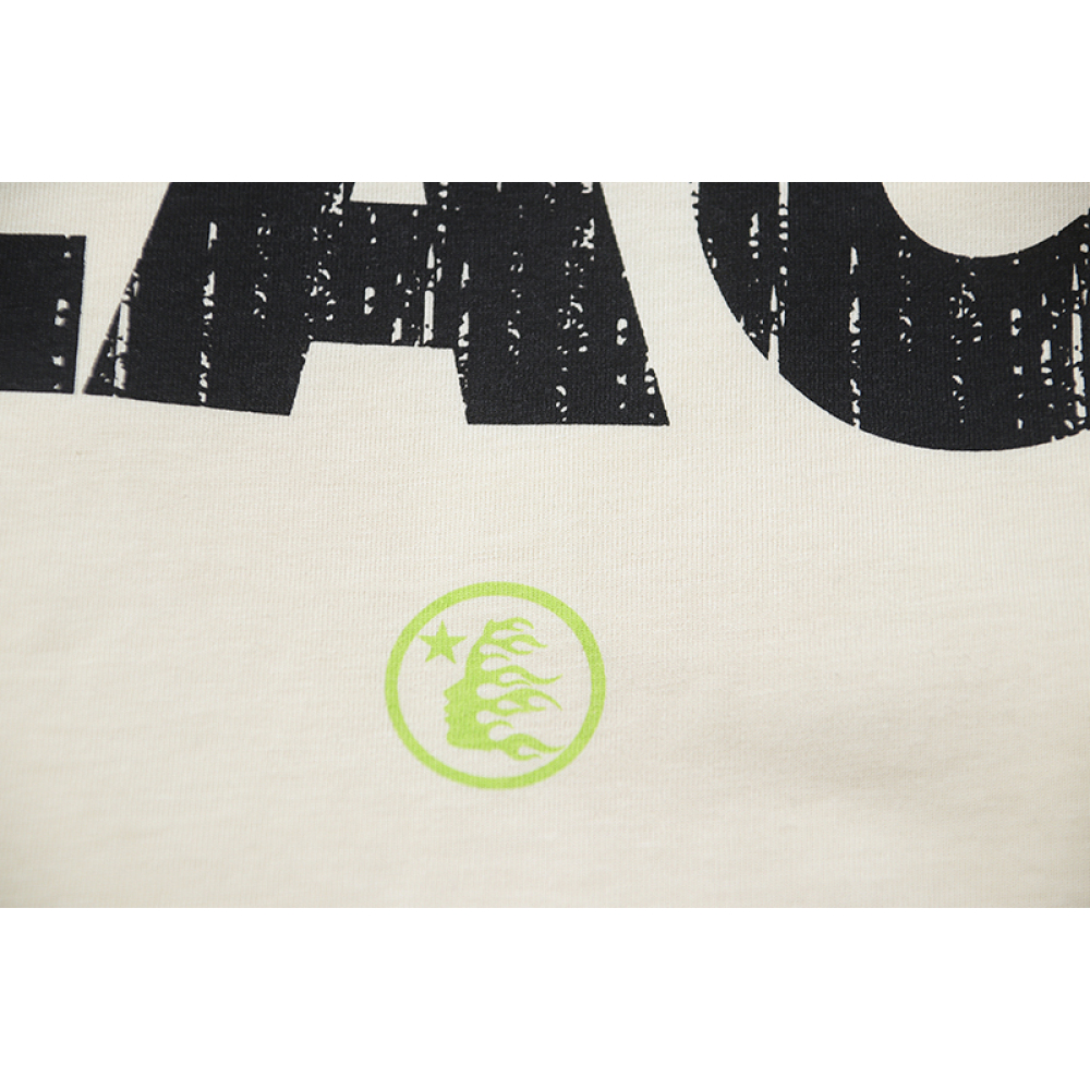Hellstar Peace T-Shirt #586 White/Apricot