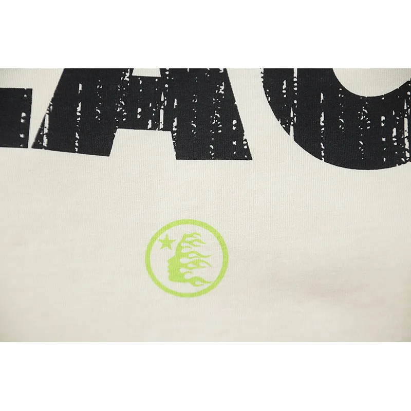 Hellstar Peace T-Shirt #586 White/Apricot