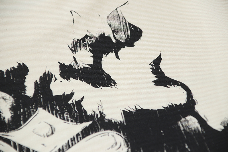 Hellstar Peace T-Shirt #586 White/Apricot