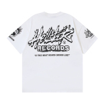 Hellstar Records T-Shirt #587 White/Apricot