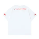 Hellstar Thorn Glitter T-Shirt #588 White Green/White Red