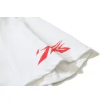 Hellstar Thorn Glitter T-Shirt #588 White Green/White Red