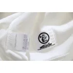 Hellstar Thorn Glitter T-Shirt #588 White Green/White Red