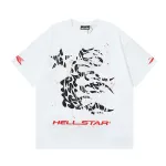 Hellstar Thorn Glitter T-Shirt #588 White Green/White Red