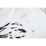 Hellstar Thorn Glitter T-Shirt #588 White Green/White Red