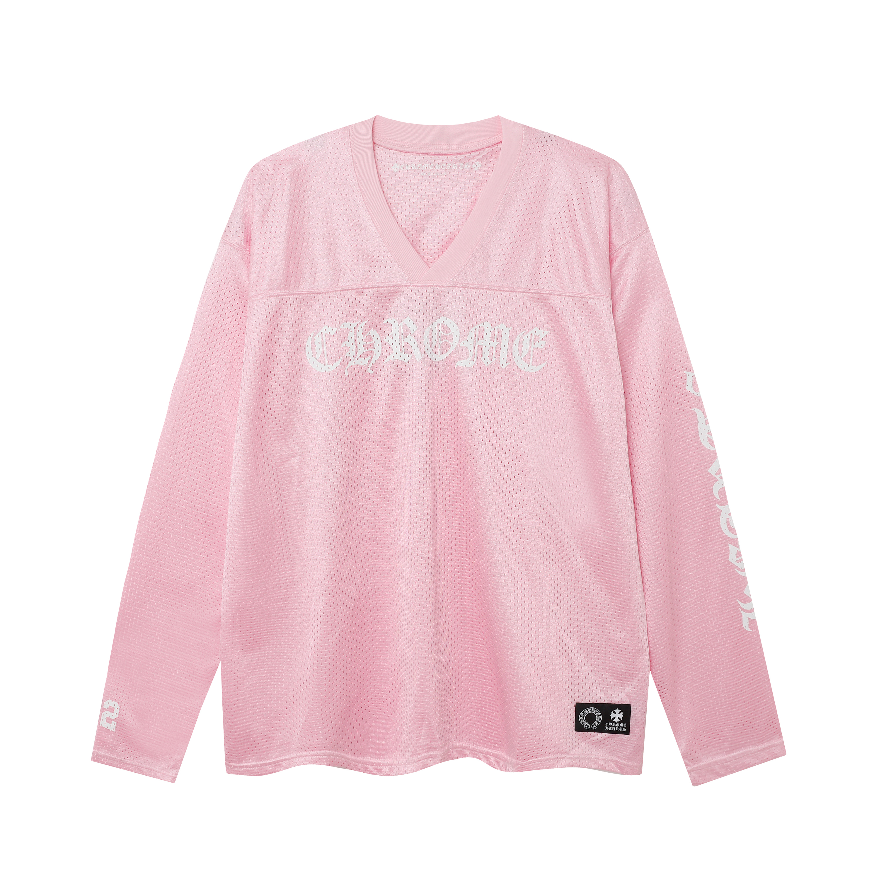 Chrome Hearts Love You Mesh Warm Up Jersey #9998 Pink/Black/Red/Green/Blue