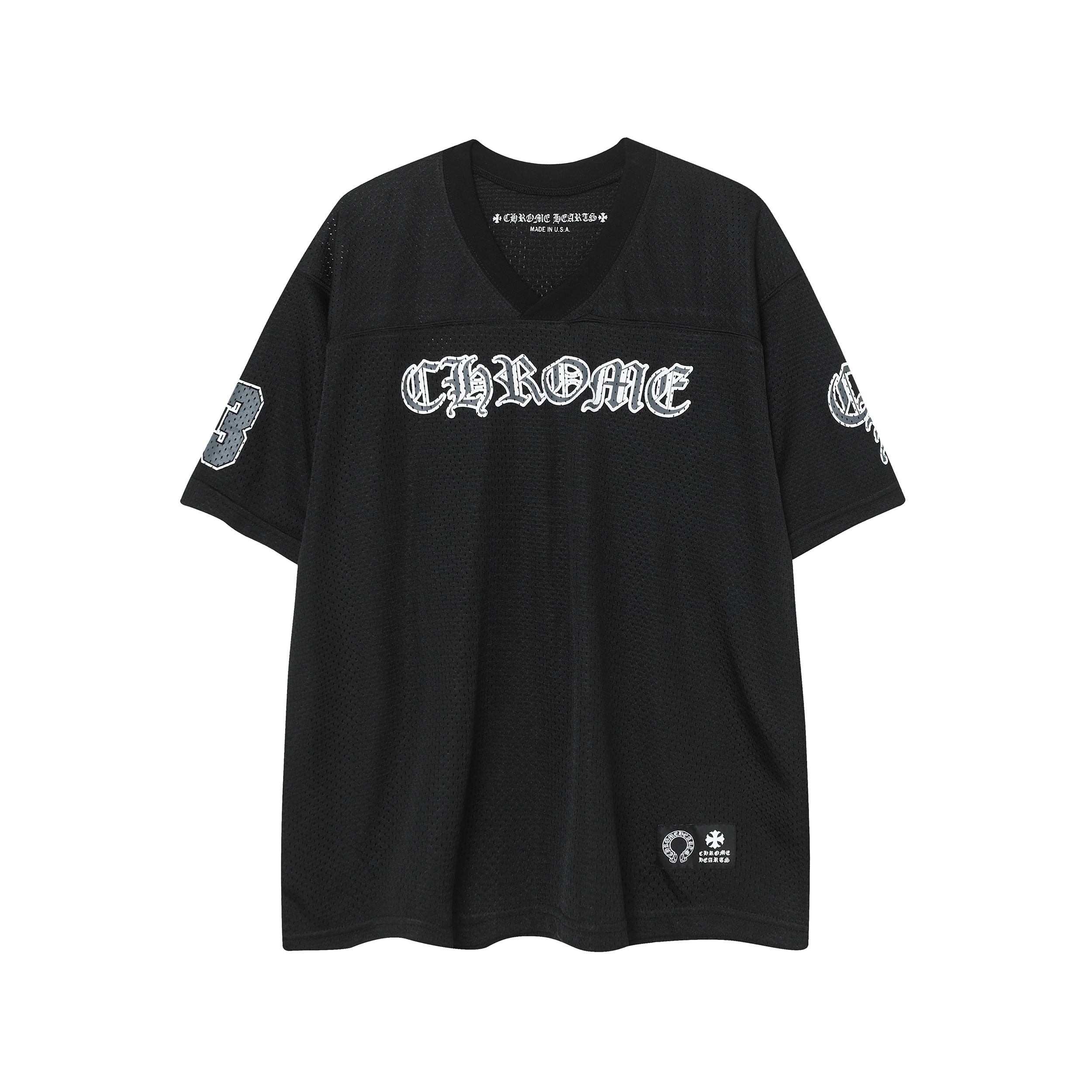 Chrome Hearts x Matty Boy "Team" Mesh Warm Up T-Shirt #9996-1 Pink/Black/Blue/Green/Red