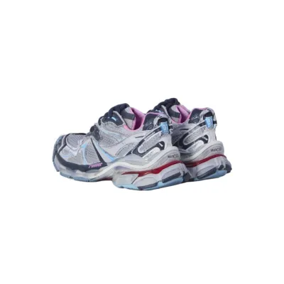 Balenciaga Runner Low Top Sneakers Pink Gray Blue 779064W3RXP1045 02