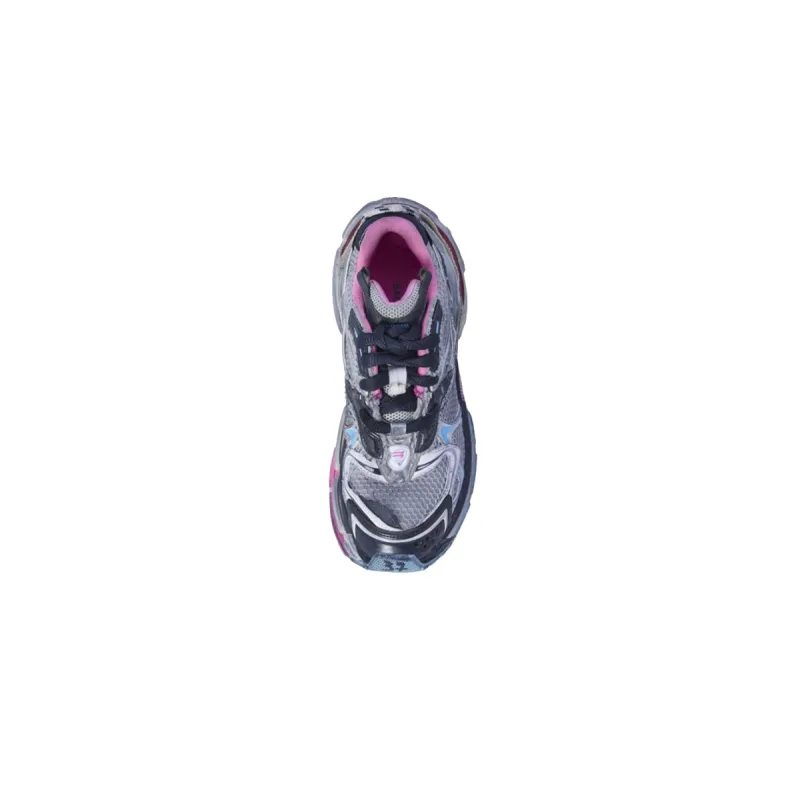 Balenciaga Runner Low Top Sneakers Pink Gray Blue 779064W3RXP1045