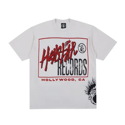 Hellstar Records Hollywood T-Shirt Cream 01