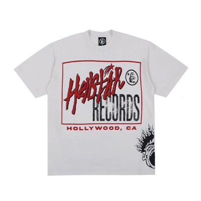 Coco Shoes Hellstar Records Hollywood T-Shirt Cream 01