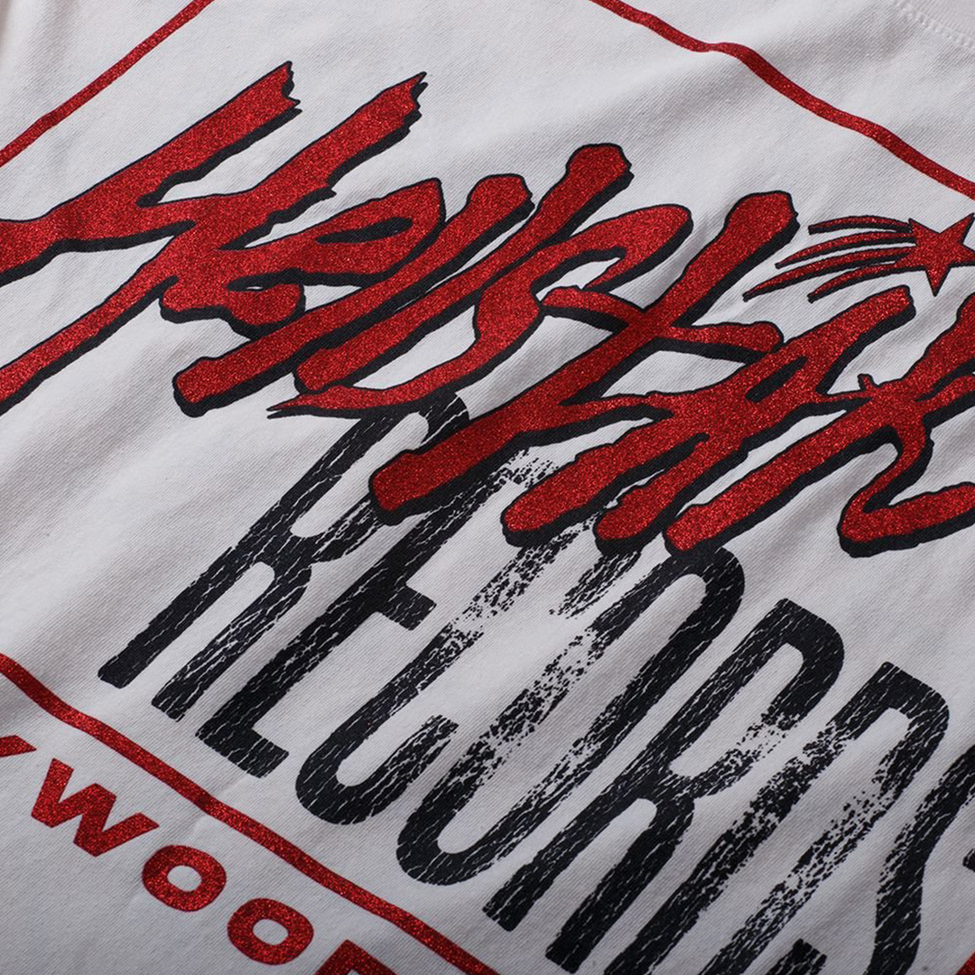 Hellstar Records Hollywood T-Shirt Cream