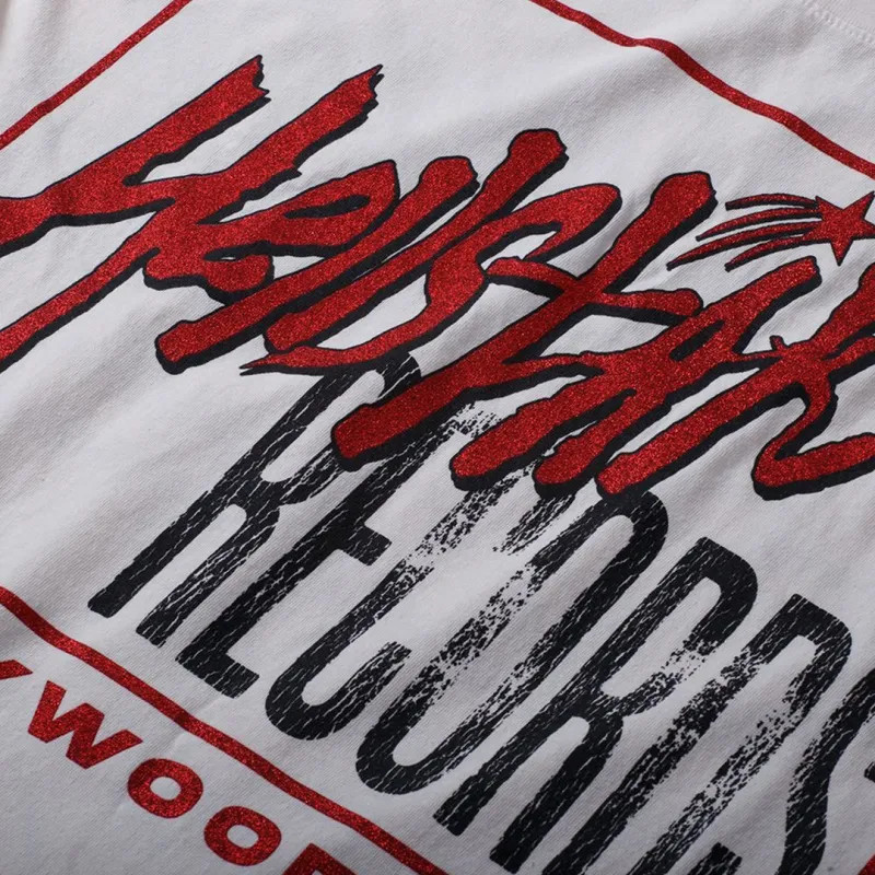 Hellstar Records Hollywood T-Shirt Cream