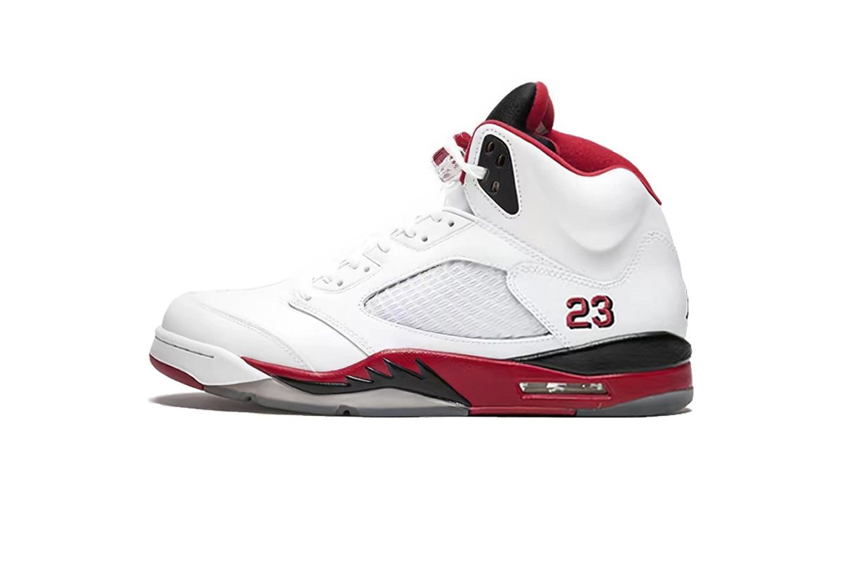 Coco Shoes Air Jordan 5 Retro FireRed 136027-120