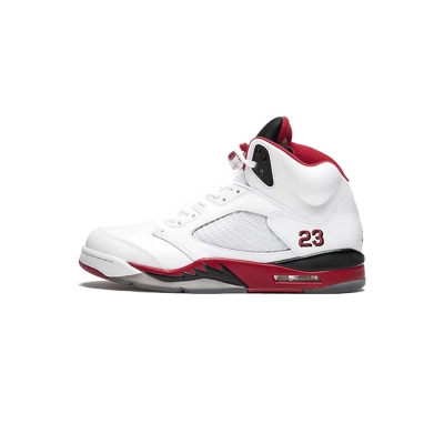 Coco Shoes Air Jordan 5 Retro FireRed 136027-120 01