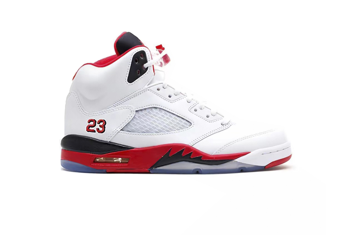 Coco Shoes Air Jordan 5 Retro FireRed 136027-120