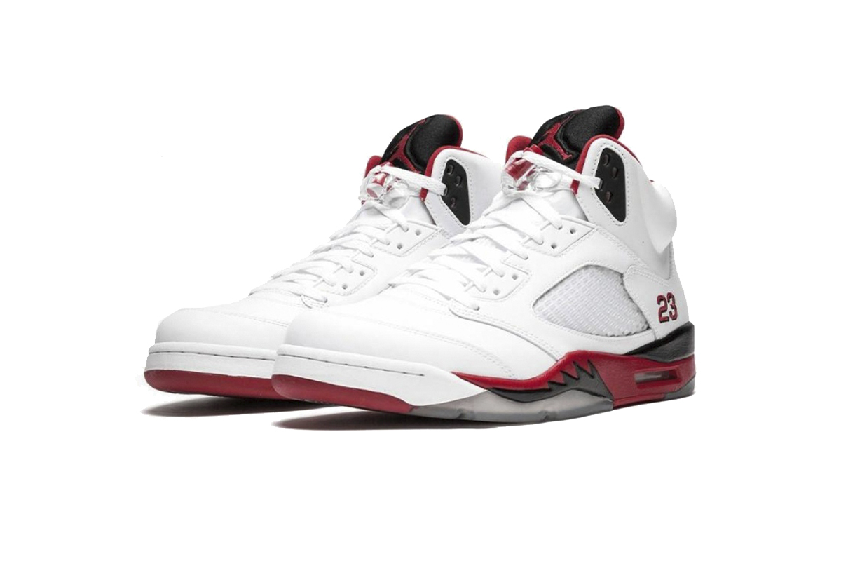 Coco Shoes Air Jordan 5 Retro FireRed 136027-120