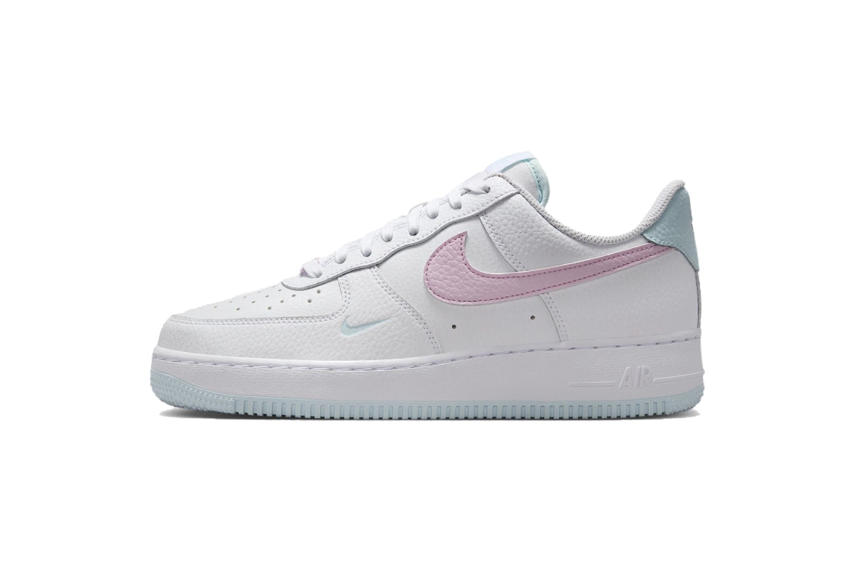 Coco Shoes Nike Air Force 1 Low 07 White Pink Foam Glacier Blue IH0640-161