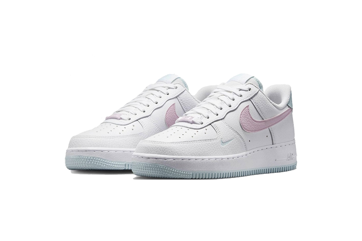 Coco Shoes Nike Air Force 1 Low 07 White Pink Foam Glacier Blue IH0640-161