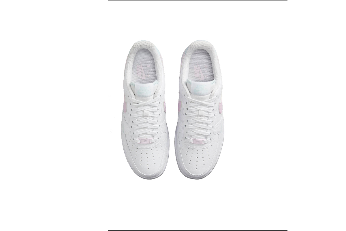 Coco Shoes Nike Air Force 1 Low 07 White Pink Foam Glacier Blue IH0640-161