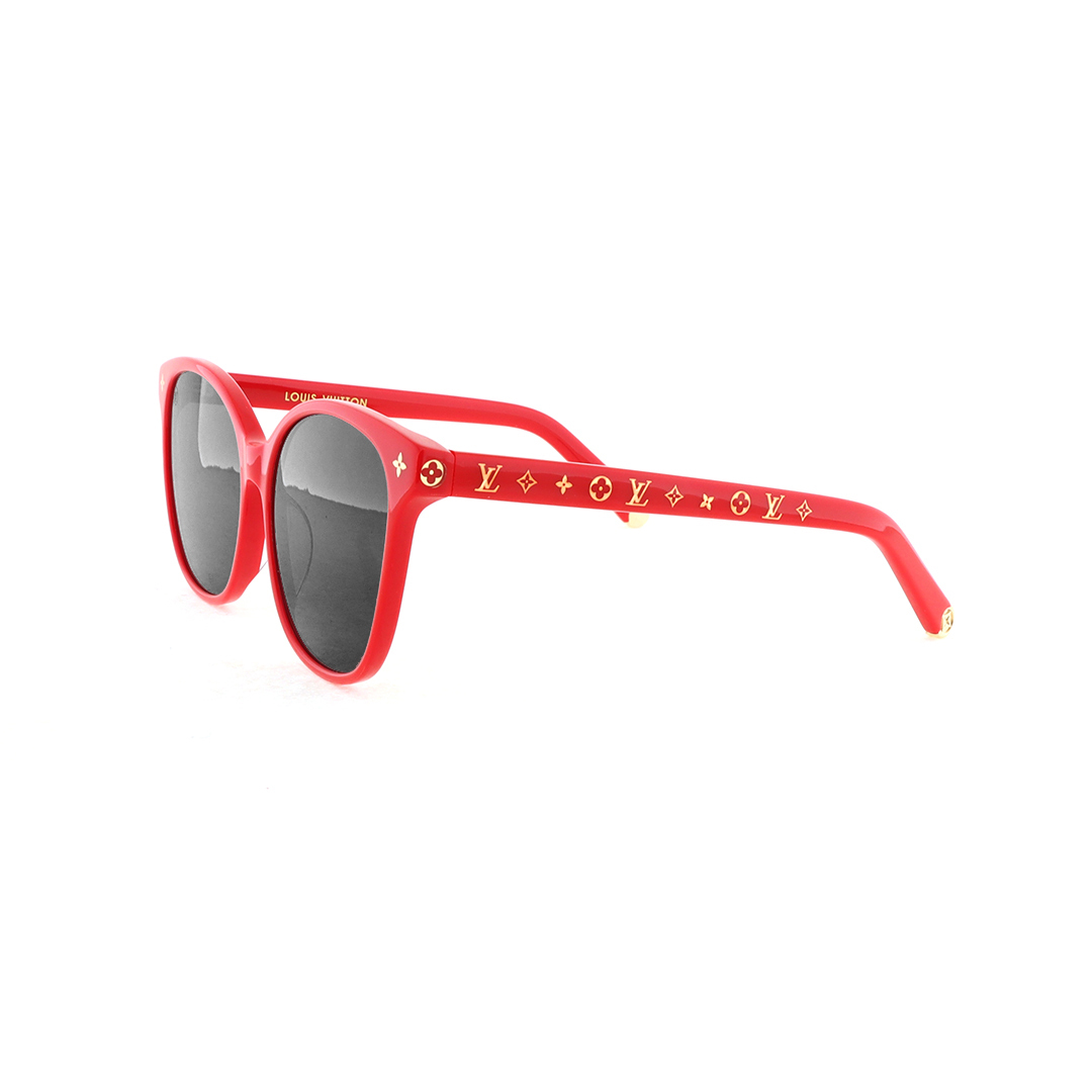 Louis Vuitton My Monogram Light Cat Eye Sunglasses Red
