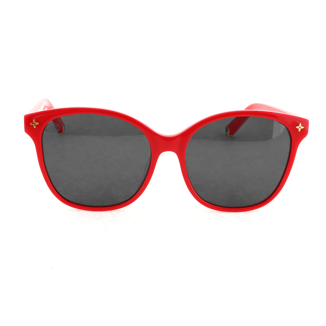 Louis Vuitton My Monogram Light Cat Eye Sunglasses Red