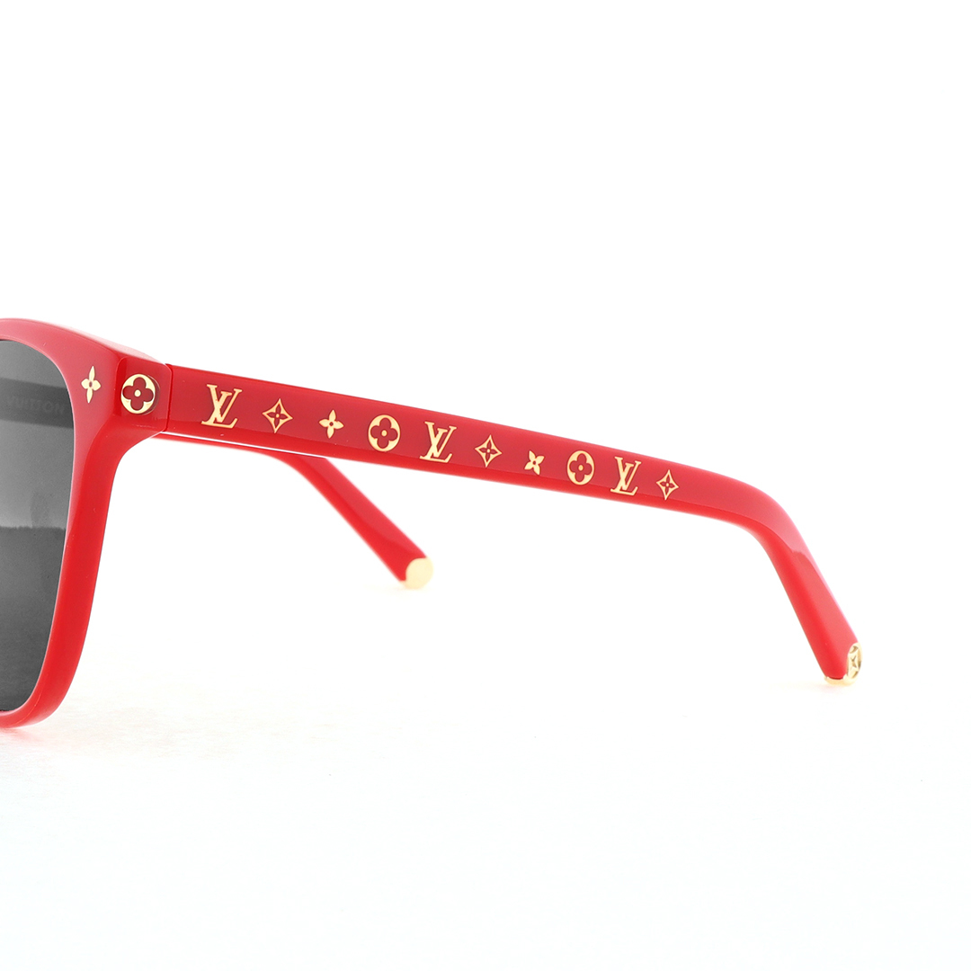 Louis Vuitton My Monogram Light Cat Eye Sunglasses Red