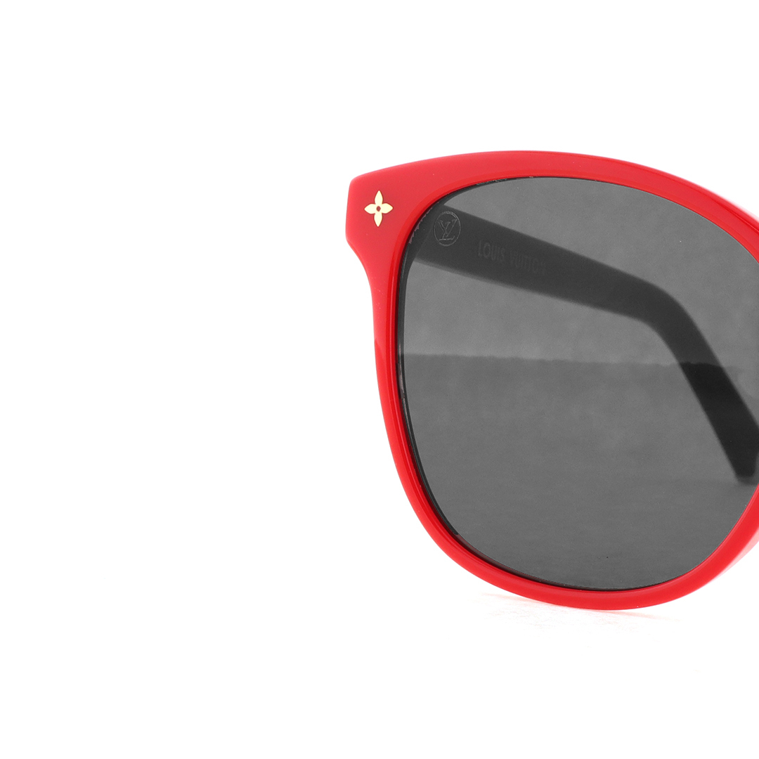 Louis Vuitton My Monogram Light Cat Eye Sunglasses Red
