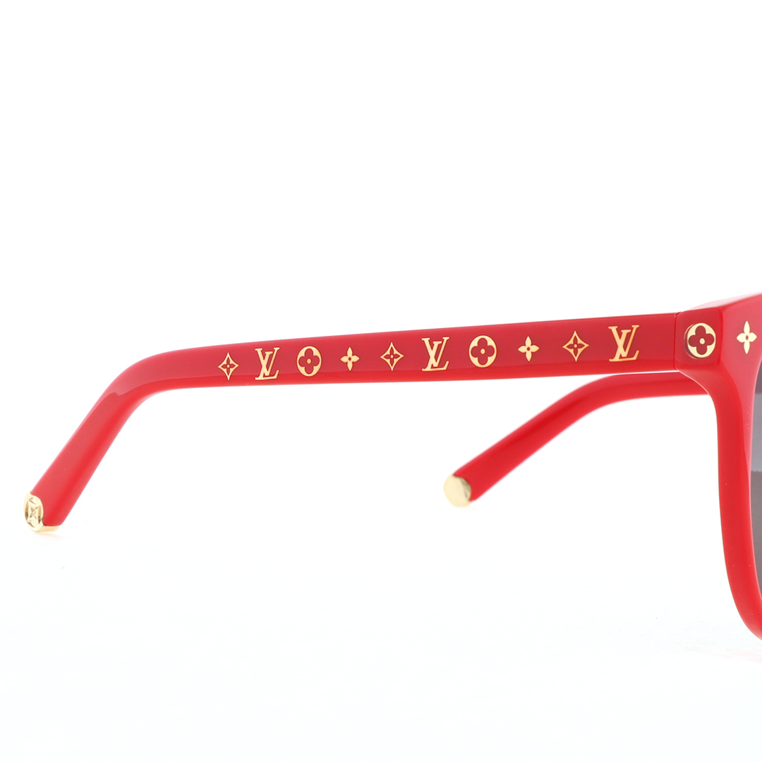 Louis Vuitton My Monogram Light Cat Eye Sunglasses Red