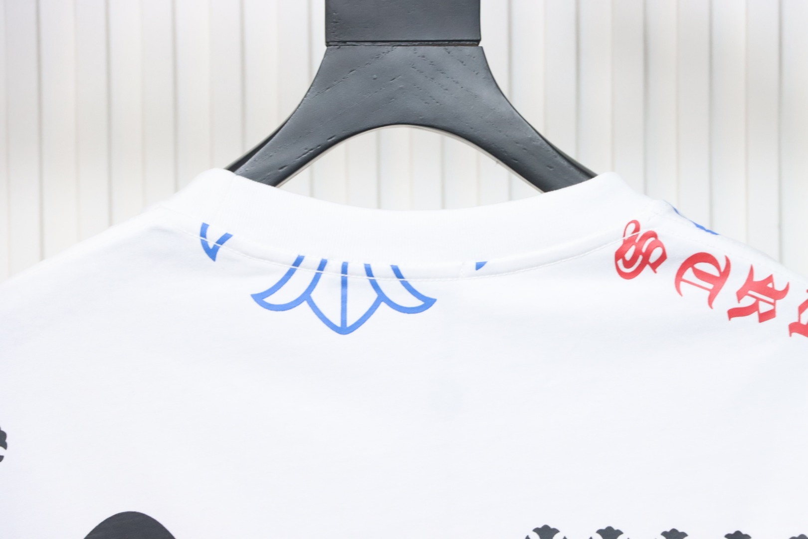 Coco Shoes Chrome Hearts Camiseta All-Over Print T-Shirt White