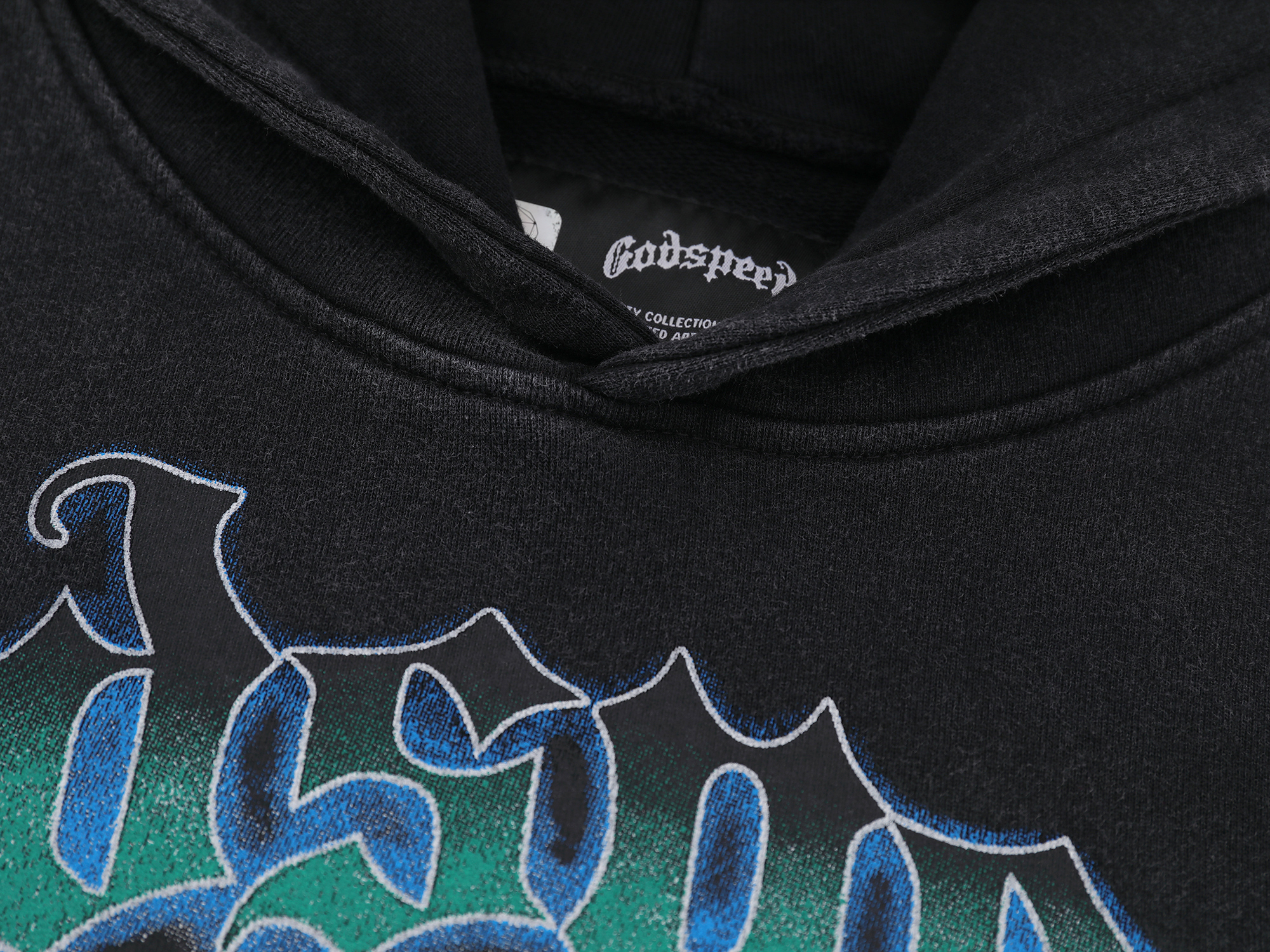 Coco Shoes Godspeed L.A.G Hoodie #G123 Black Wash
