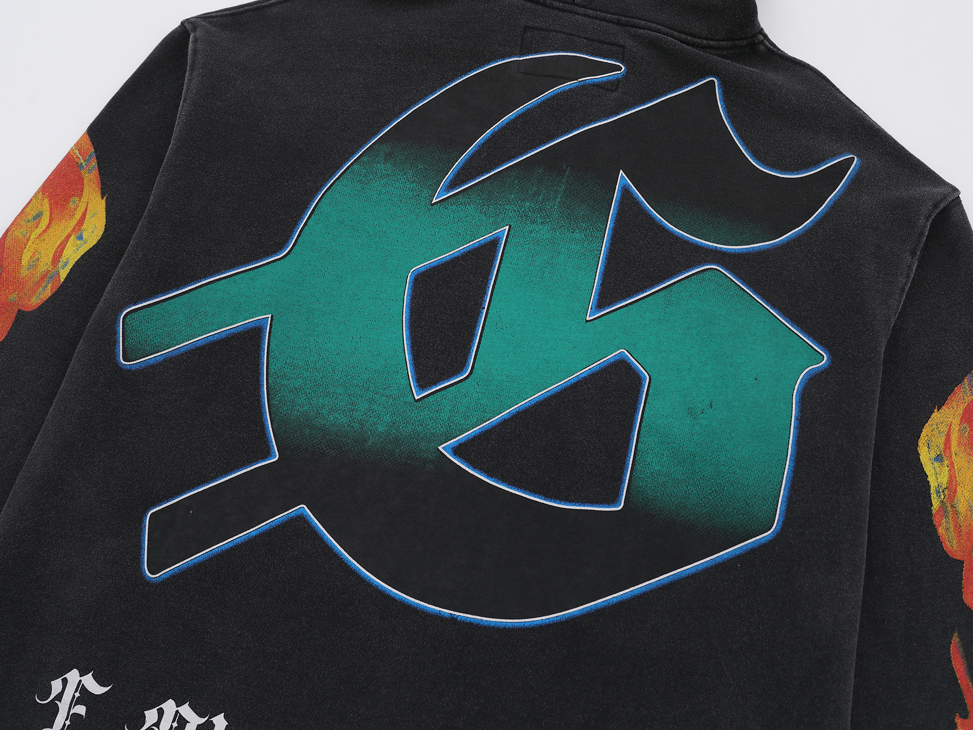 Coco Shoes Godspeed L.A.G Hoodie #G123 Black Wash