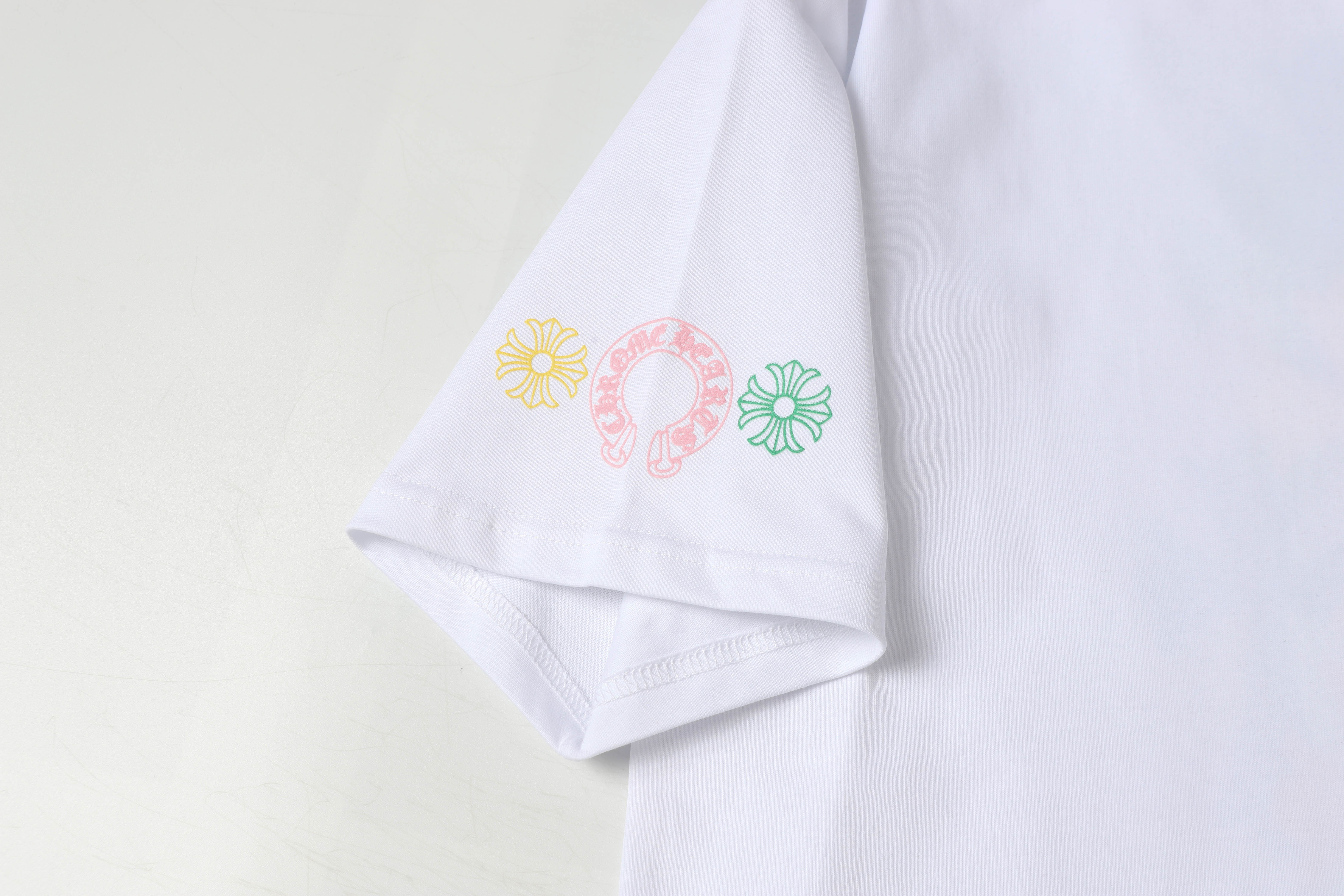 Chrome Hearts  Multi Color Cross T-shirt #101 Black/White