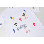 Chrome Hearts Print Cross T-shirt #102 Black/White