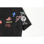 Chrome Hearts Print Cross T-shirt #102 Black/White