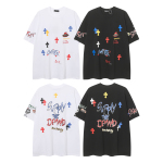 Chrome Hearts Print Cross T-shirt #102 Black/White