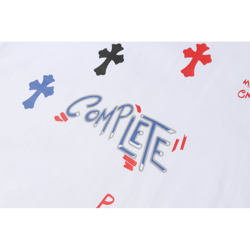 Chrome Hearts Print Cross T-shirt #102 Black/White