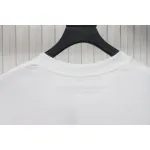 Chrome Hearts Applique Inlaid Silver Cross Embroidered T-shirt White