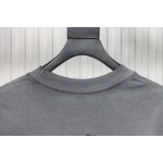 Chrome Hearts Back Large Cross Patch Embroidery T-shirt Grey